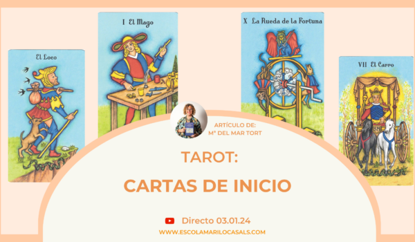 Artículo de blog acerca de las cartas de inicio en el Tarot